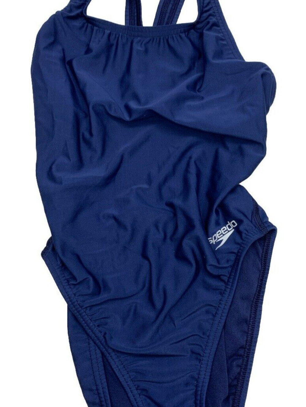 Speedo 252842 Prolt Super Solid Speedo Navy One Piece Swimsuit Size 30 Swimwear